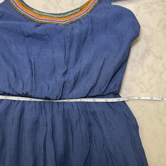 NWT Iz Byer Navy Mini Dress Beaded Size XS - Picture 7 of 7